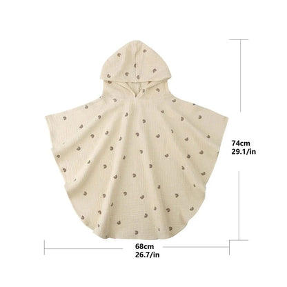 Baby Lilo Hooded Muslin Baby Towel