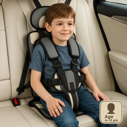 Compact Folding Booster Seat for Toddlers